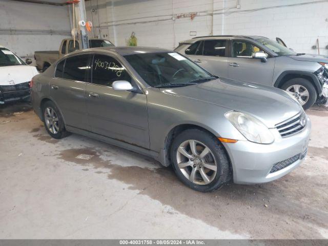  Salvage INFINITI G35x