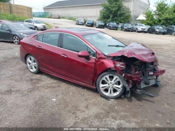  Salvage Chevrolet Cruze