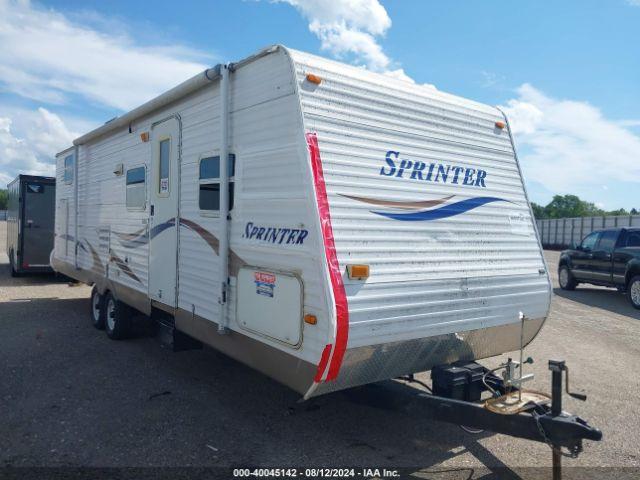  Salvage Keystone Sprinter Travel Trailer