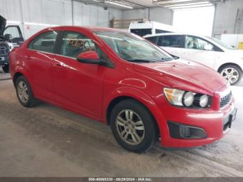  Salvage Chevrolet Sonic