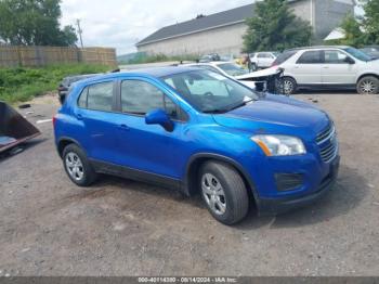  Salvage Chevrolet Trax