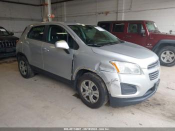  Salvage Chevrolet Trax