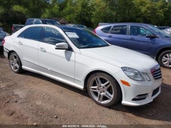  Salvage Mercedes-Benz E-Class