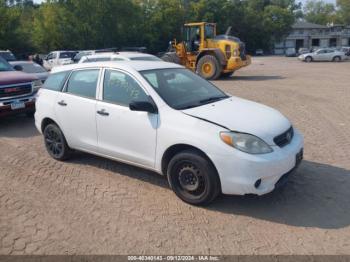  Salvage Toyota Matrix