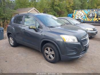  Salvage Chevrolet Trax