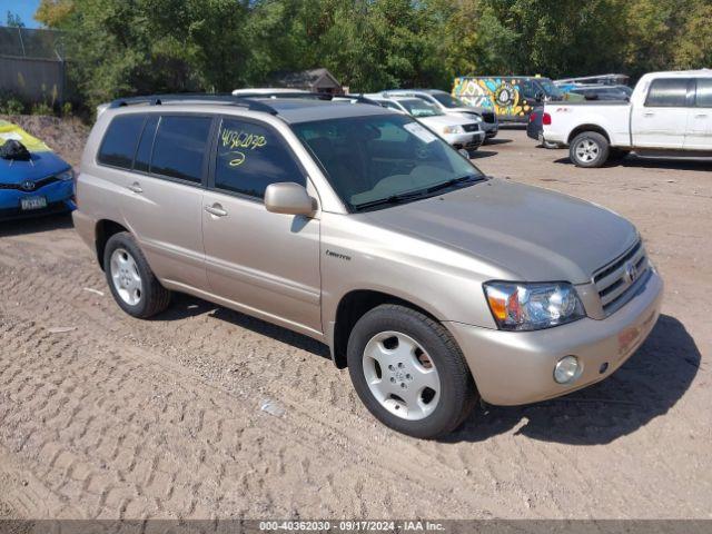  Salvage Toyota Highlander