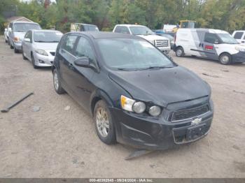  Salvage Chevrolet Sonic