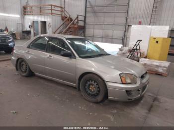  Salvage Subaru Impreza