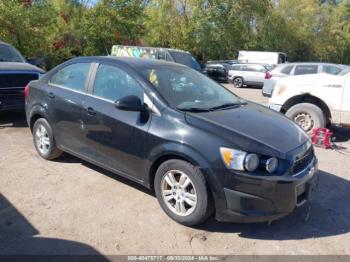  Salvage Chevrolet Sonic