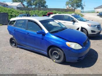  Salvage Toyota Matrix