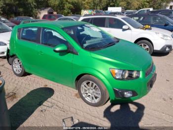  Salvage Chevrolet Sonic