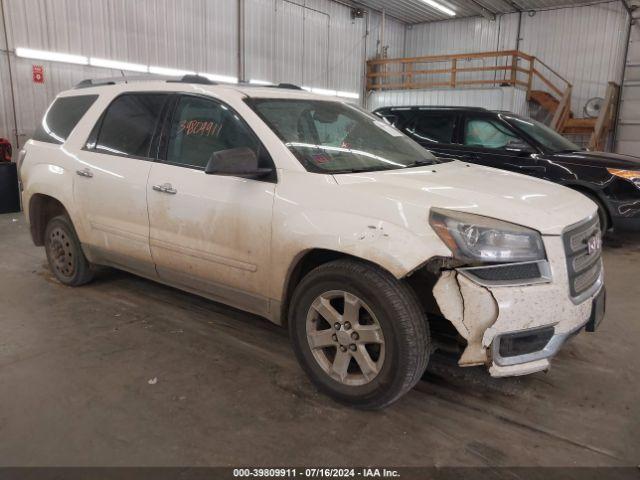  Salvage GMC Acadia