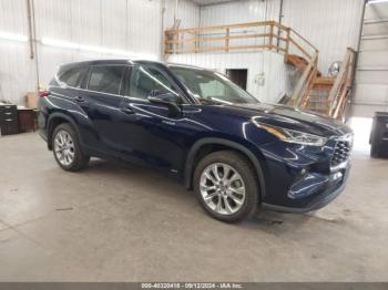  Salvage Toyota Highlander