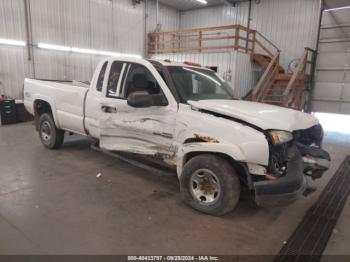  Salvage Chevrolet Silverado 2500