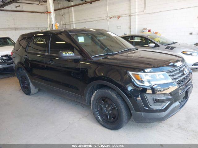  Salvage Ford Police Interceptor Utilit