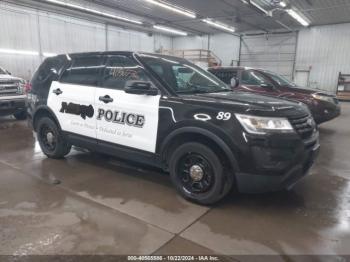  Salvage Ford Police Interceptor Utilit