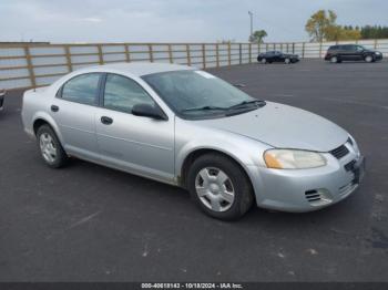  Salvage Dodge Stratus