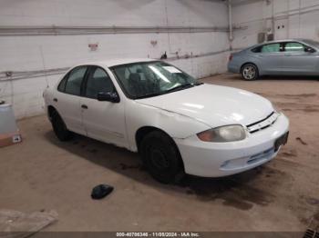  Salvage Chevrolet Cavalier