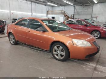  Salvage Pontiac G6