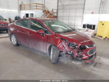  Salvage Chevrolet Cruze