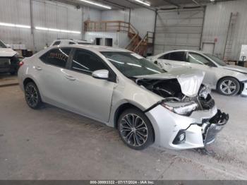  Salvage Toyota Corolla