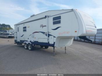  Salvage Pilgrim 5th Wheel Travel Trailer