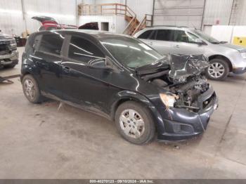  Salvage Chevrolet Sonic