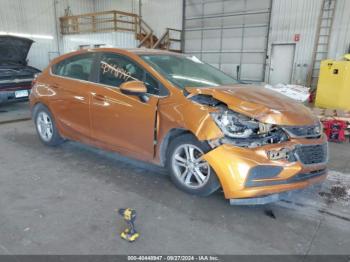  Salvage Chevrolet Cruze