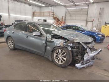  Salvage INFINITI Q50