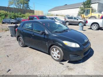  Salvage Toyota Matrix