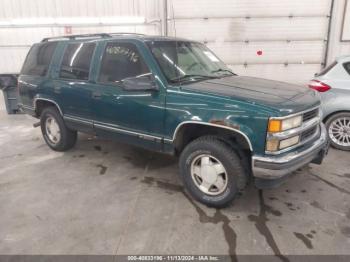  Salvage Chevrolet Tahoe