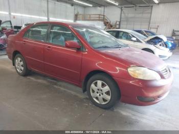  Salvage Toyota Corolla