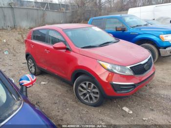  Salvage Kia Sportage