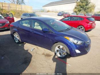  Salvage Hyundai ELANTRA