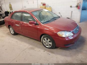  Salvage Toyota Corolla