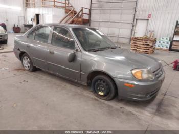  Salvage Hyundai ACCENT