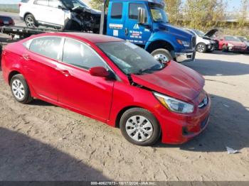  Salvage Hyundai ACCENT