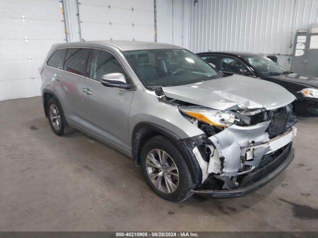  Salvage Toyota Highlander