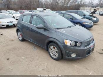  Salvage Chevrolet Sonic