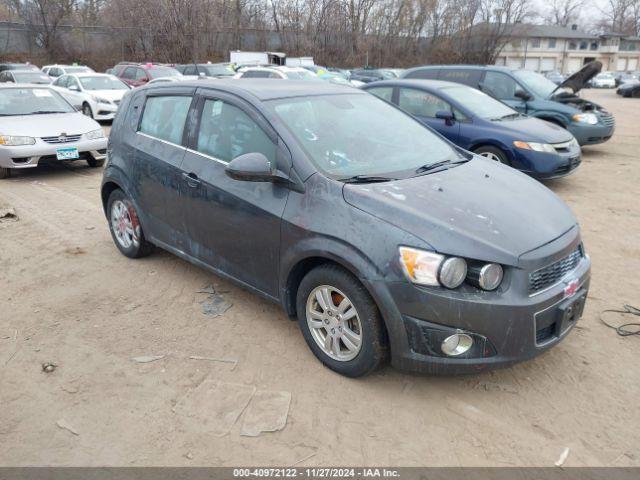  Salvage Chevrolet Sonic