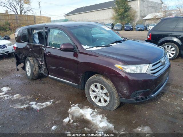  Salvage Toyota Highlander