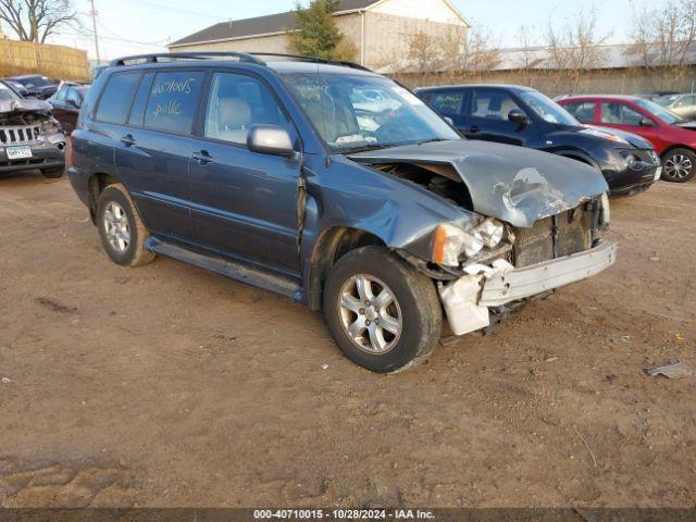  Salvage Toyota Highlander