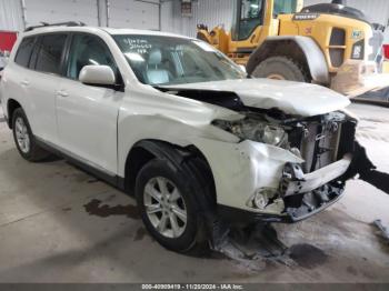  Salvage Toyota Highlander