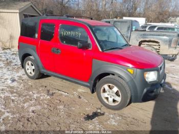  Salvage Honda Element