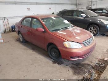  Salvage Toyota Corolla