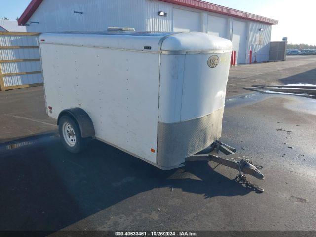  Salvage Royal Cargo Enclosed Trailer