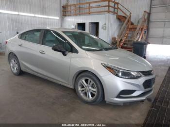  Salvage Chevrolet Cruze