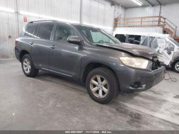  Salvage Toyota Highlander