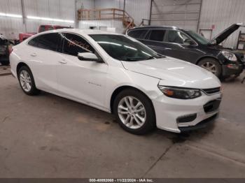  Salvage Chevrolet Malibu