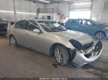  Salvage INFINITI G35